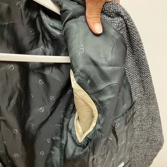 Christian Dior Men’s Tweed Blazer light blue, cream, black Tailored Vintage - Picture 7 of 16